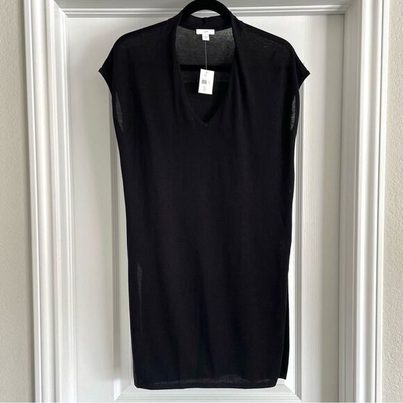 J. Jill Lightweight Sleeveless Sweater Tunic V-Neck Sz XS - Picture 5 of 13